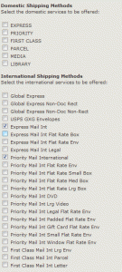 USPS Shipping Module 2 USPS Zen Cart Shipping Methods
