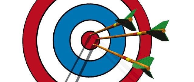 Learn the What and Why of Website Goals 3 Bulls eye goals