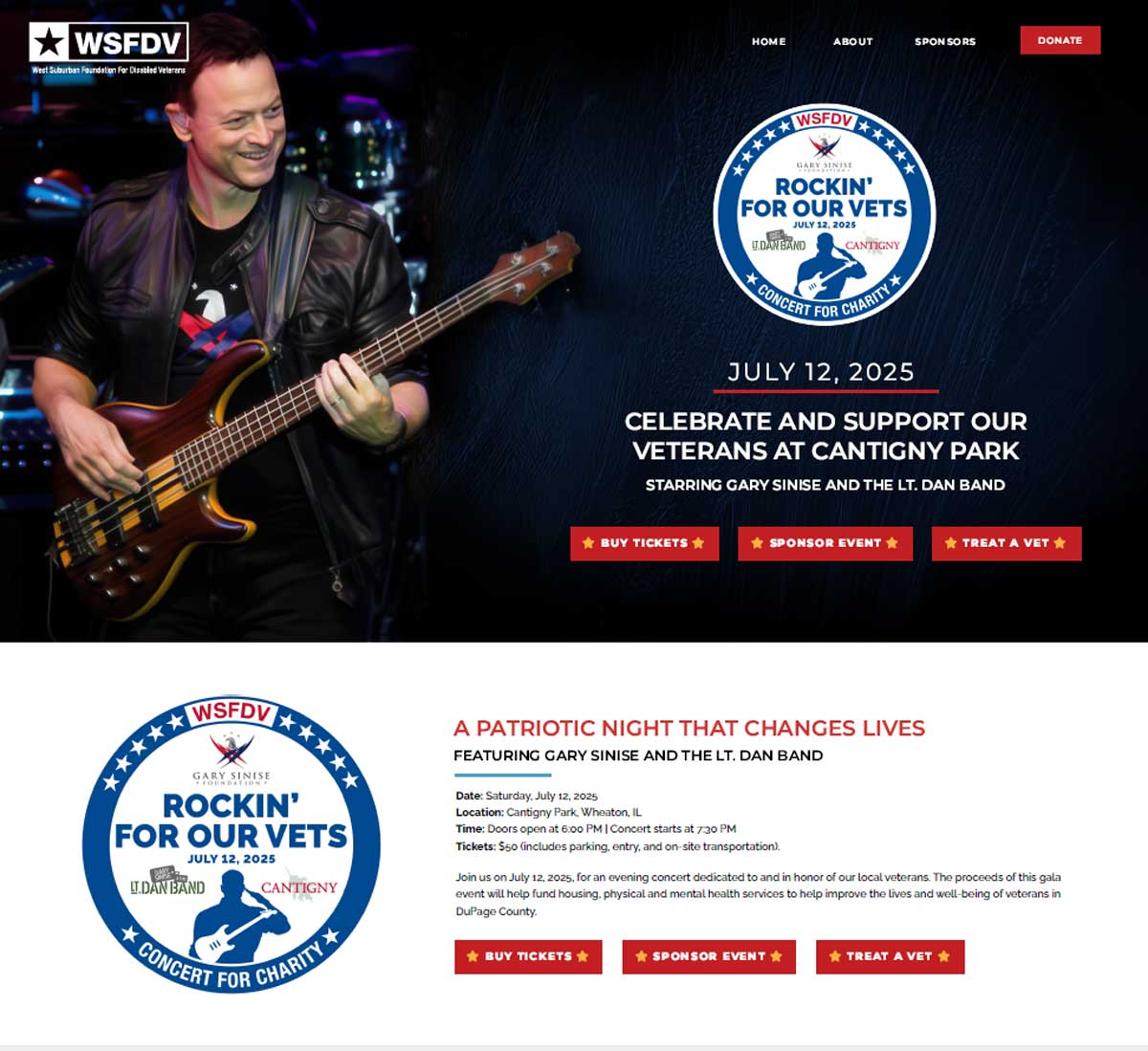mock up home page